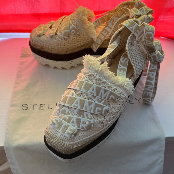 Stella McCartney Gaia Platform Espadrilles - Picture 5 of 6